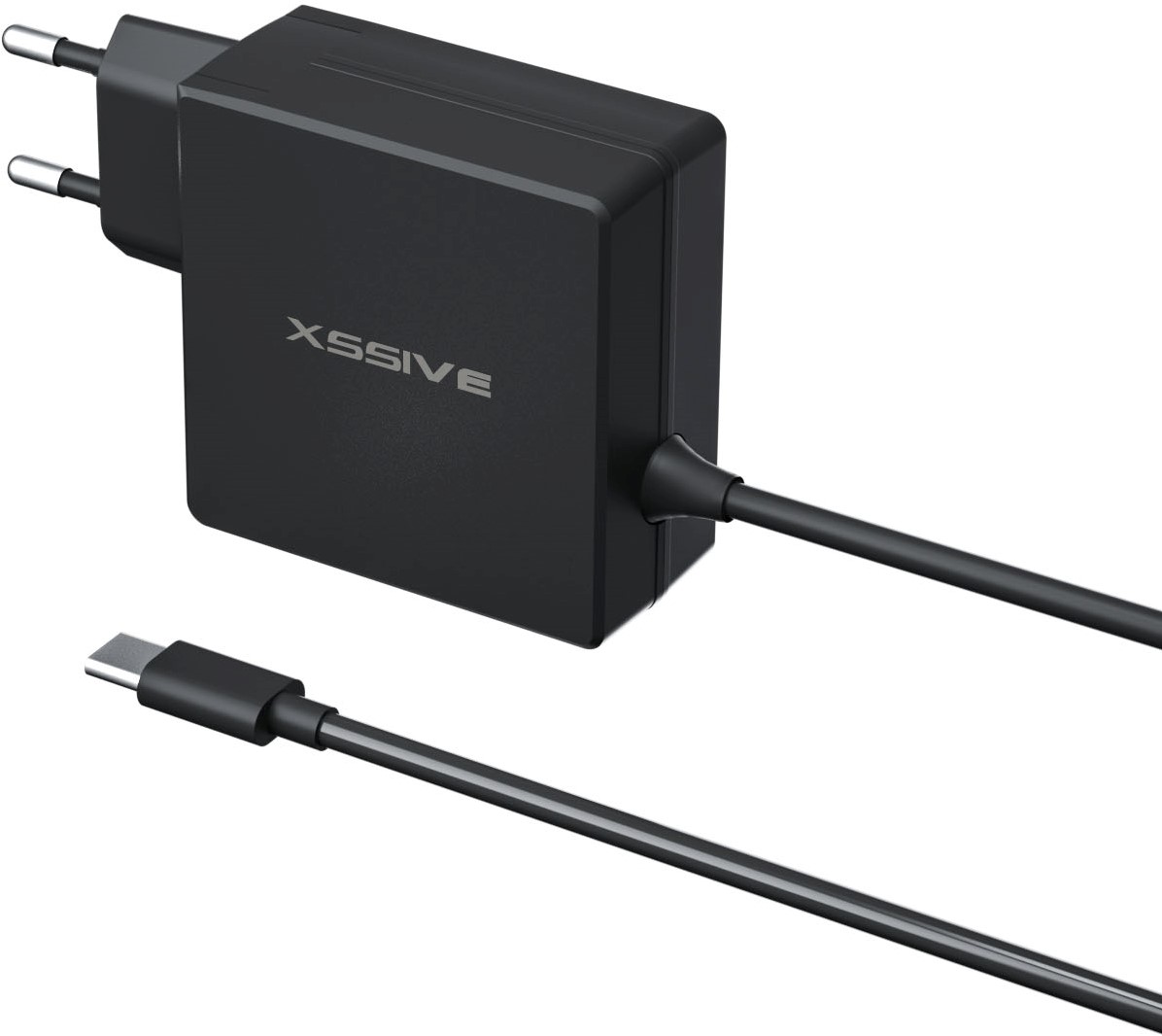 Xssive Home Charger 65W Super Fast Charging XSS-65W2MB - zwart